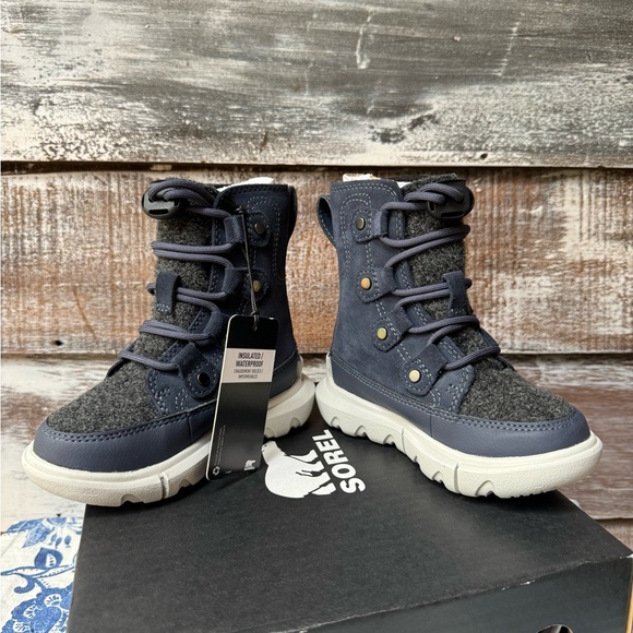 🌲NEW🌲 Sorel Children’s Explorer Lace - Picture 4 of 10